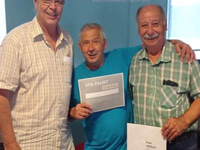 von links: Kurt Wengenroth, Karl Köhler, Ari Temeridis (Foto: Kurt Wengenroth)
